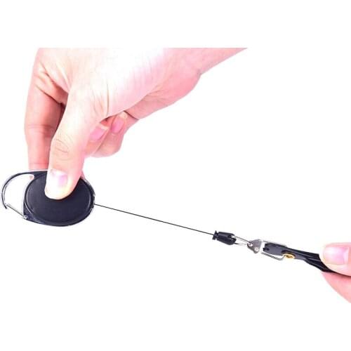 Pro Fast Tie Fishing Quick Knot Tool Nail Knotter Tying Line Cutter Clipper Nipper w/ Zinger Retractor Tackle Accessories