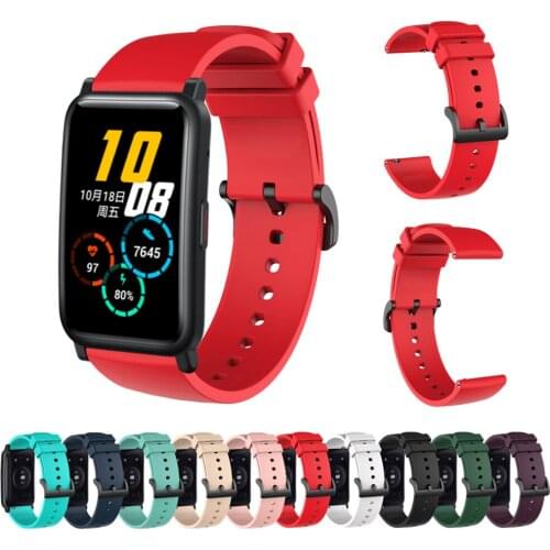 Silicone Sport Band Strap For Honor Watch ES Wrist Strap 20mm Watchbands For Huawei Honor Magic Watch 2 / GT 2 42mm Bracelet