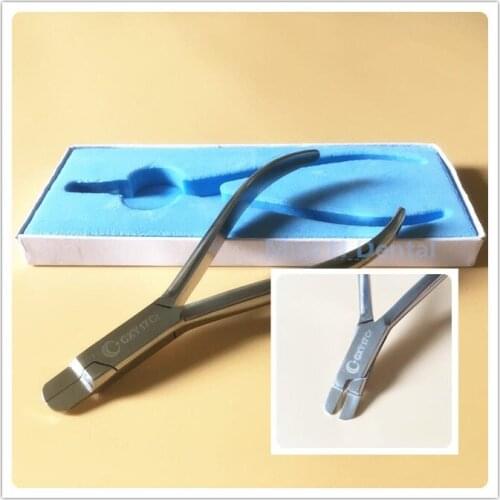 Dental Orthodontic Instrument Dental Laboratory Rectangular Wire Pliers Forceps