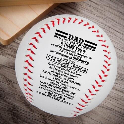 Son To My Dad, I Will Never Outgrow A Place In Your Heart – Baseball Ball