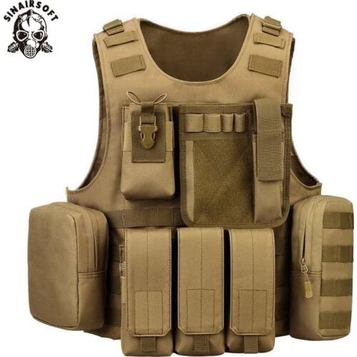 Tactical Professional Amphibious Vest Airsoft Tactical Military Gear Molle Combat Assault Plate Carrier Army Hunting Swat Vest