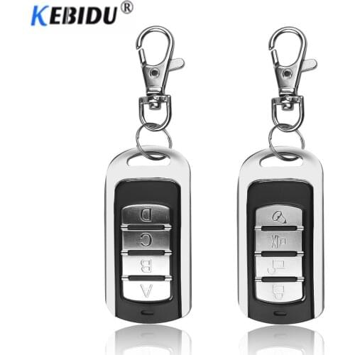 Universal Wireless 433Mhz Remote Control Copy Code Remote 4 Keys Electric Cloning Gate Garage Door Auto Cloning Remote Control