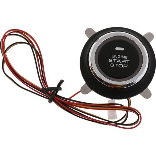Universal 12V Car Engine Start Button Switch Ignition Starter Kit