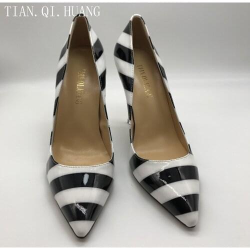 New Arriva Hot Sales Women Pumps Fashion Design High Heels Shoes High Quality Snake Pattern Styles Genuine leather Casual Shoes