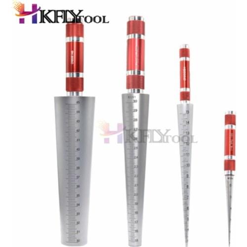 1-6.5mm 3-15mm15-30mm 30-45mm Conical Feeler Gauge Taper Cone Cylinder Gauge For Measure Round Taper Metric Inner Diameter Gauge