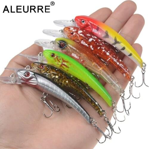 1pcs Minnow Fishing Lures Wobbler Crankbaits 9cm 6g ABS Artificial Hard Baits For Bass Trolling Pesca Carp Fishing Tackle