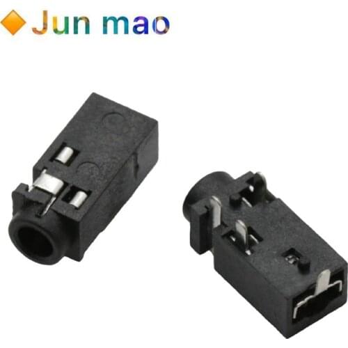10 PJ headphone sockets 2.5mm audio and video base pj-218a plug in 4-pin headphone connector