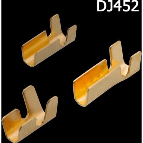 100pcs/lot 452 U-shaped terminal tab cold inserts connectors / terminal connector cable / wire cable lug 0.75-2mm2