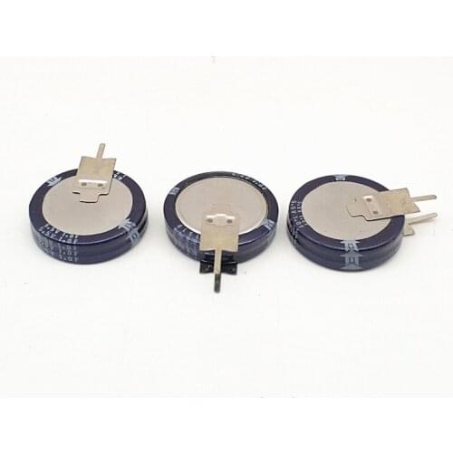 2pcs DX-5R5V105 5.5V 1.0F Energy Storage Memory 5.5V1F Type V Button capacitor