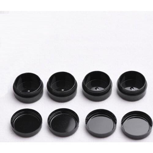 3g X 100 Small Sample Display Bottle Jars Pot Container Empty Cosmetic Cream Plastic Container For Nail Art Storage