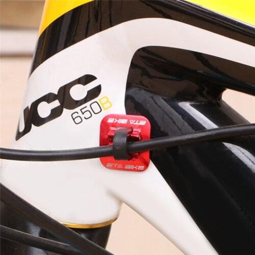 5PCS Bicycle Brake Cable Fixed Clamp Conversion Seat MTB Bike Oil Tube Frame Bicycle oil line pipe holder A1