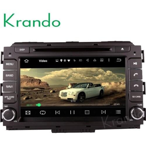Krando Android 9.0 8" car navigation system for kia carnival 2015 2016 2017 radio gps dvd player multimedia WIFI 3G Playstore