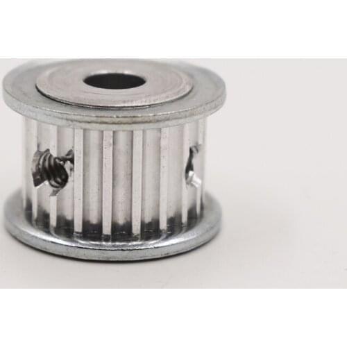Aluminum Alloy AF Type 3M 19 Teeth 4/5/6/6.35/7/8mm Inner Bore Timing Pulley 11mm Width 3mm Pitch Synchronous Wheel