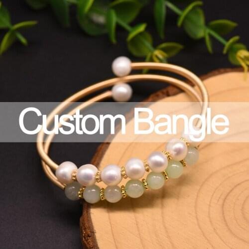 Glseevo Designer Custom Bangle For Womens Bracelets For Birthday Engagement Personalized Armband Handmade Jewelry Bijoux Femme