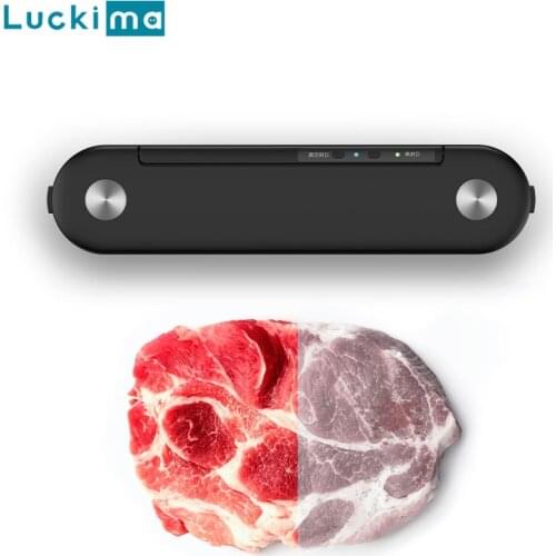 Home Automatic Vacuum Sealer for Food Meat Vegetable Sous Vide Storage Packaging Bag Air Sealing Packer Machine FDA Kitchen Tool
