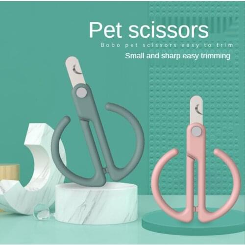 Dog Cat Nail Clippers Small and Medium -sized Dog Cat Pet Supplies Cn(origin) Scissors Stainless Steel