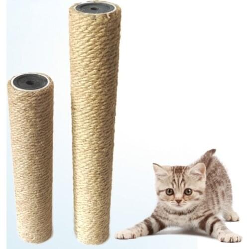 NEW 6mm Cat Scratch Pillar Jute Rope for Repair DIY Replacement Stripe Pad Carpet Kicker Toy Multipurpose for Stairs Tire