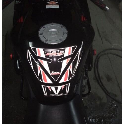 3D Motorcycle Tank Pad Protector Sticker Tank Decal Fish Bone Sticker For Honda CBR 1000 RR Fireblade 2008 - 2016