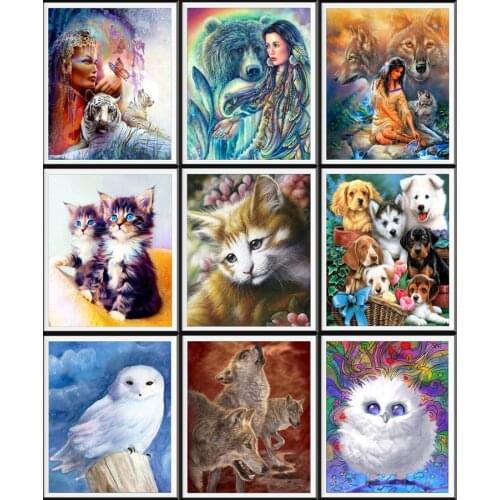 5d Diy Diamond Paintings, Diamond Embroidery Mosaics, Rhinestone Pictures, Resin Animals, Home Decoration Crafts
