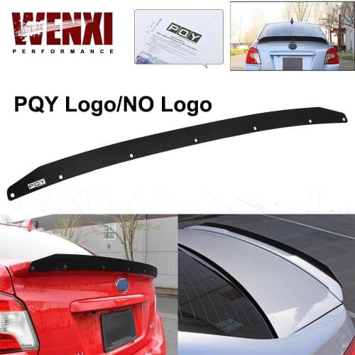 Anodize Aluminum Flap Rear Spoiler For 15-on Subaru WRX Sti Low Profile Wing WX-WSS05
