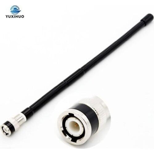 Soft 27MHz BNC Male Connector Two Way Radio Antenna for Kenwood TK100 TK300 ICOM IC-V8 V80 IC-V82 Vertex Motorola Walkie Talkie