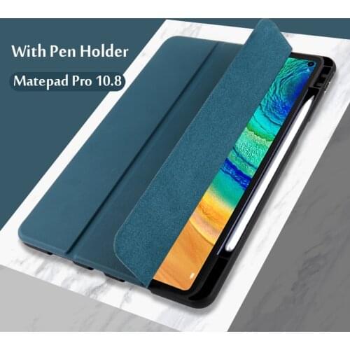 Case For Huawei Matepad Pro 10.8''Tablet MRX-W09 MRX-W19 MRX-W59 MRX-AL09 With Pen Holder Magnetic Stand Protective Cover Funda
