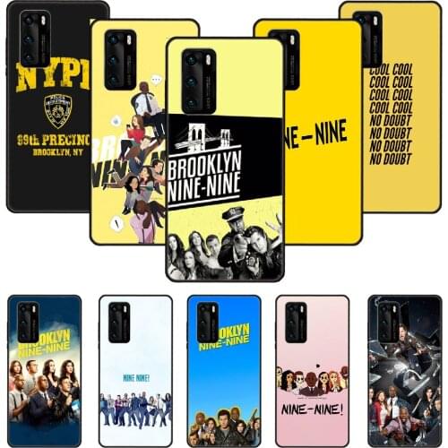 Phone Case For Huawei P20 P30 P40 P Smart Z + P10 Mate 30 10 20 Lite Pro Black Cover Etui Soft Shell Tpu Brooklyn Nine Nine 99