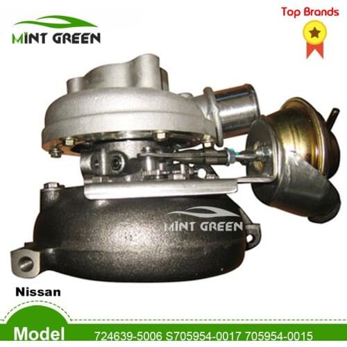 For GT2052V Turbo for Nissan Mistral Patrol TerranoII ZD30ETi ZD30DDTi 705954-0009 14411-2X900 14411-2W203 724639-5006