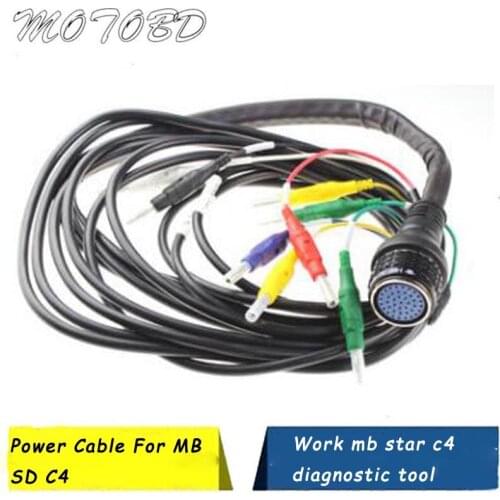 For MB 38Pin Cable for MB STAR C4 OBD2 Cables OBD-II 38 Pin Connector Power Cable For Diagnostic Car Truck Tool
