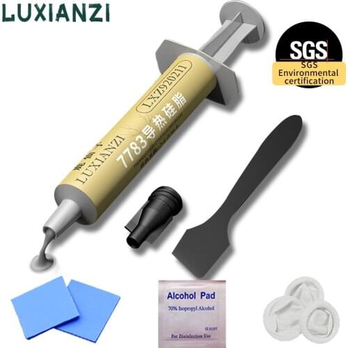 LUXIANZI Thermal Grease Paste Syringe Packaging High Performance For CPU GPU Chipset Cooling Fan Compound Heatsink Repair Tools