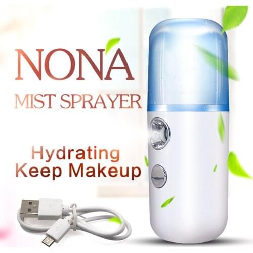 Hot Mini Nano Face Steamer USB Nebulizer Facial Sprayer Humidifier Hydrating Anti-aging Wrinkle Women Beauty Skin Care Disinfect