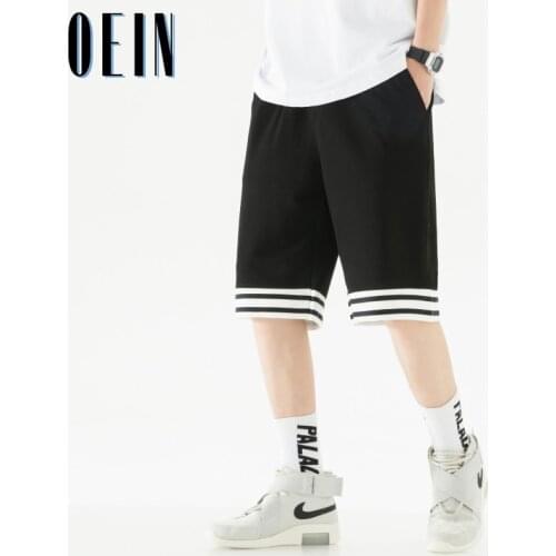 Summer Casual Shorts Men 2021 New Hip Hop Streetwear Fashion Harem Shorts Male Knee-Length Drawstring Jogger Short Sweatpants