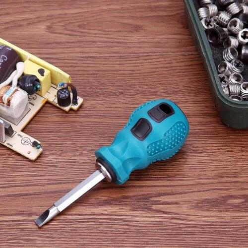 Double-use Screwdriver Removable Hand Tool Chrome Vanadium Steel Repair Tool Handle Screw Driver Hardware Accessories