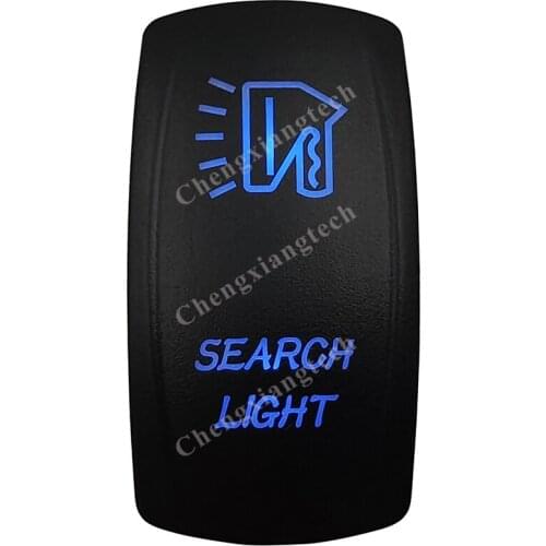 Search Light Car Boat Blue Led Lasor 5 Pin Rocker Toggle Switch On Off 12v 24v Marine Grade for Carling Arb Narva 4x4