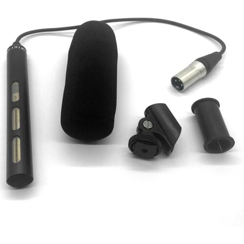 For SONY ECM-XM1 Camera Forward Directivity Gun Microphone Professional DSLR Condenser Video Interview Microphone Accessories