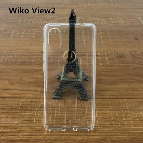 WIERSS Transparent TPU Case for wiko view2 view 2 Pro View 2 Plus Silicon Soft Phone Back cover Case Fundas