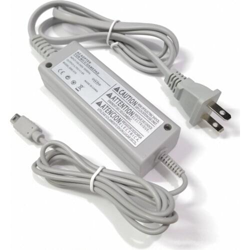 EU/US Plug 100-240V AC Replace Charger Adapter Home Wall Power Supply Fast Charger for Nintend Wi i U Gamepad Joypad Controller