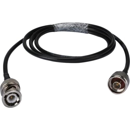 Superbat BNC Straight Plug to N Straight Male Antenna Feeder Pigtail Cable RG-58 100cm