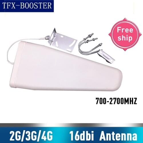 TFX-BOOSTER 16dBi Cell Phone Signal Booster Antenna GSM LTE 3G 4G Log Periodic External Antenna For Gain 700-2700mhz Repeater