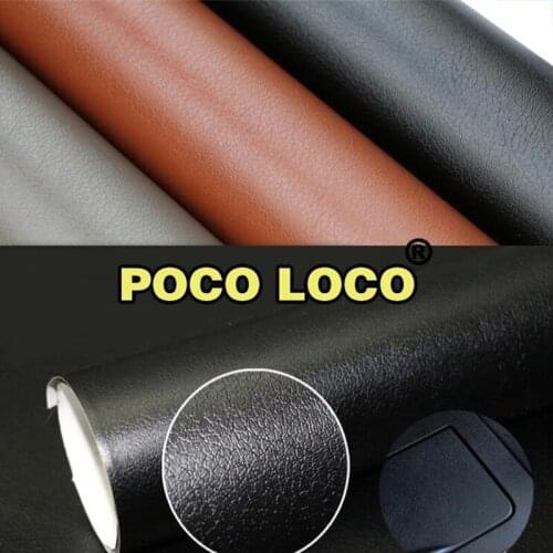 Black Red,Leather Grain Texture Vinyl Car Wrap Sticker Decal Film Sheet Adhesive Sticker Interior Car Styling Covering Wrapping