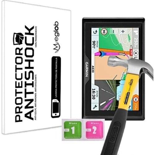 Screen protector Anti-Shock Anti-scratch Anti-Shatter compatible with Garmin Drive 61