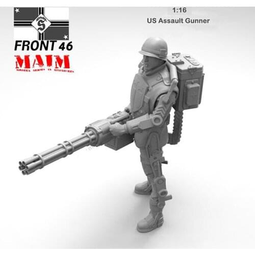 1/16 120mm modern Assault man 120mm toy Resin Model Miniature resin figure Unassembly Unpainted