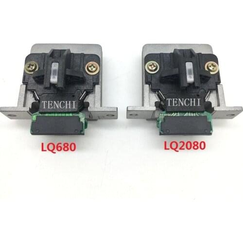 1pcs for each model Printhead For Epson LQ680 F081000 Dot Matraix Printer Parts For Epson LQ2080 LQ580 LQ1600 F070000 Print Head