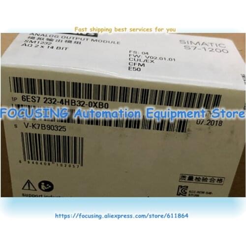 6ES7 232-4HD32-0XB0 6ES7232-4HD32-0XB0 SIMATIC S7-1200 SM1232 New Original PLC