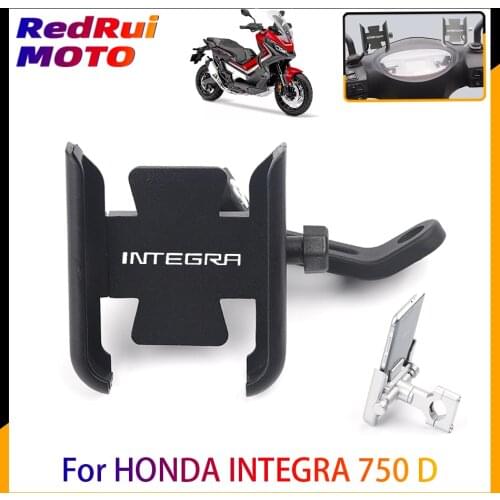 Motorcycle Accessories handlebar Mobile Phone Holder GPS stand bracket For HONDA INTEGRA 750D 750C 750T NC750D