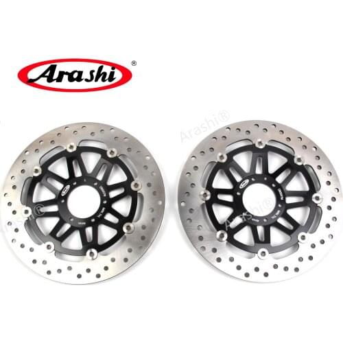 ARASHI CNC Front Motorcycle Brake Disc Disks Rotors For HONDA CB 1 400 CB-400 CB 400 1989 1990 CB400 FOUR 1997 1998 1999 2000
