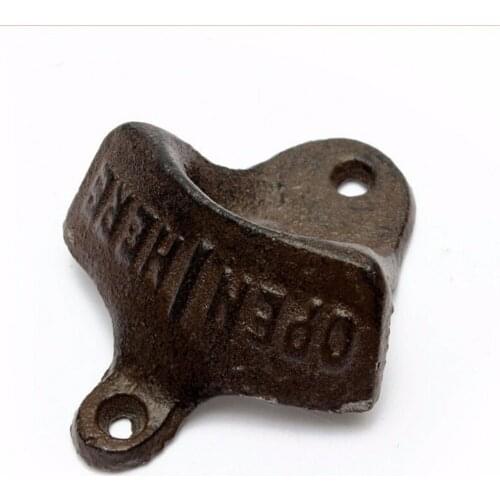 Cast Iron Wall Hanging Beer Bottle Opener