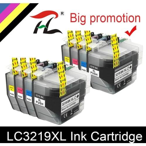 HTL LC3219XL Compatible LC3219 XL Ink Cartridges for Brother MFC-J5330DW MFC-J5335DW MFC-J5730DW MFC-J5930DW MFC-J6530