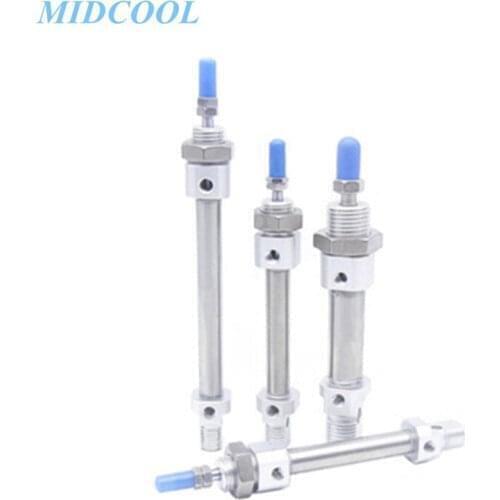 Mini Air Cylinder MI Series Bore 16mm MI16 Stainless steel Mini Pneumatic Cylinder 10 15 20 30 40 50 60 75 80 100 125mm Stroke