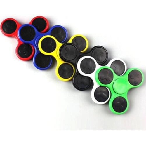 Multi Color Triangle Gyro Finger Fidget Plastic EDC Hand For Autism/ADHD Anxiety Stress Relief Focus Toys Gift